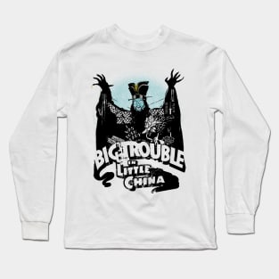 BLACK BIG TROUBLE IN LITTLE CHINA Long Sleeve T-Shirt